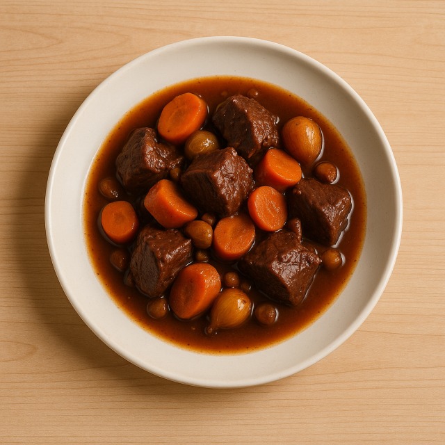 Beef bourguignon
