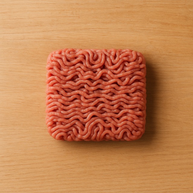 Ground beef patty 5% fat