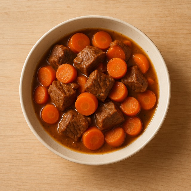 Beef with carrots