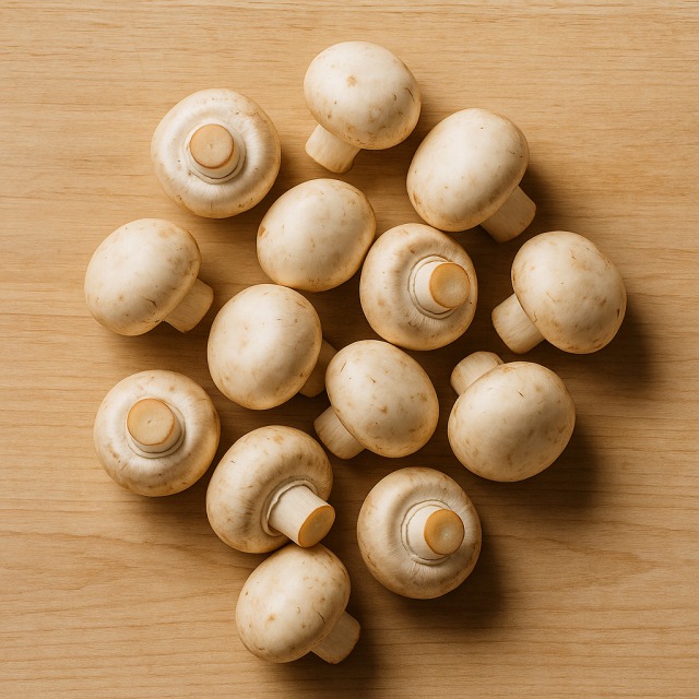 Button mushrooms