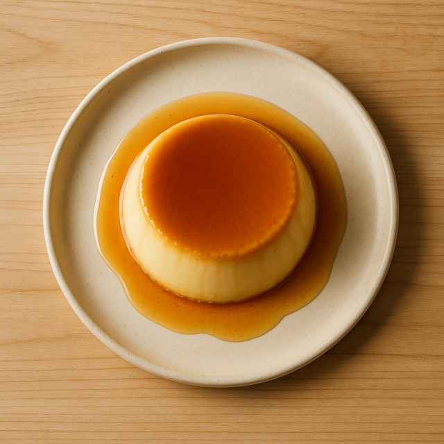 Caramel custard