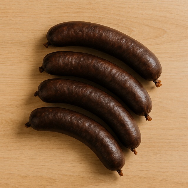 Caribbean blood sausages
