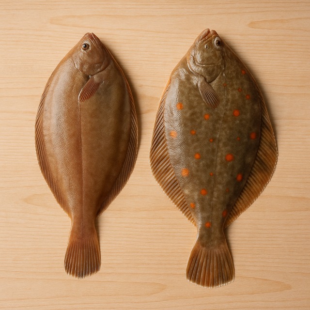 Plaice and flounder