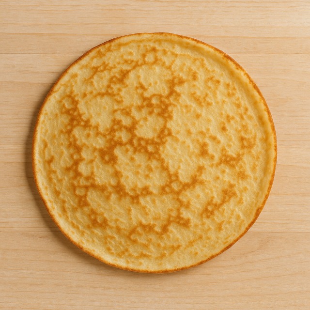 Plain crepe