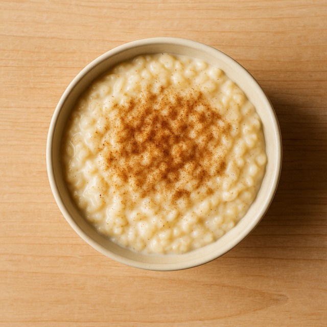 Rice pudding