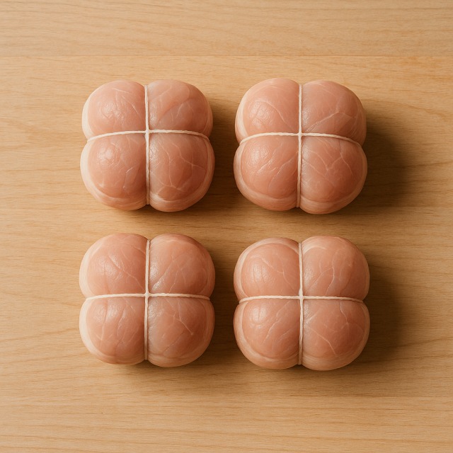 Stuffed veal rolls